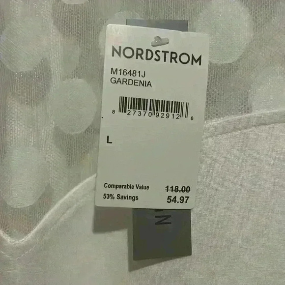 Love X Design size L white pantsuit w polka dot detailing, great for bride! NWT - Picture 9 of 12